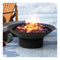 2 IN 1 Portable Steel 70cm Fire Pit Bowl