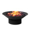 2 IN 1 Portable Steel 70cm Fire Pit Bowl