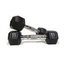 Morgan Rubber Hex Dumbbells Pair