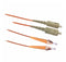 2M Lc St Fibre Optic Cable Duplex Multimode Om1 Patch Lead