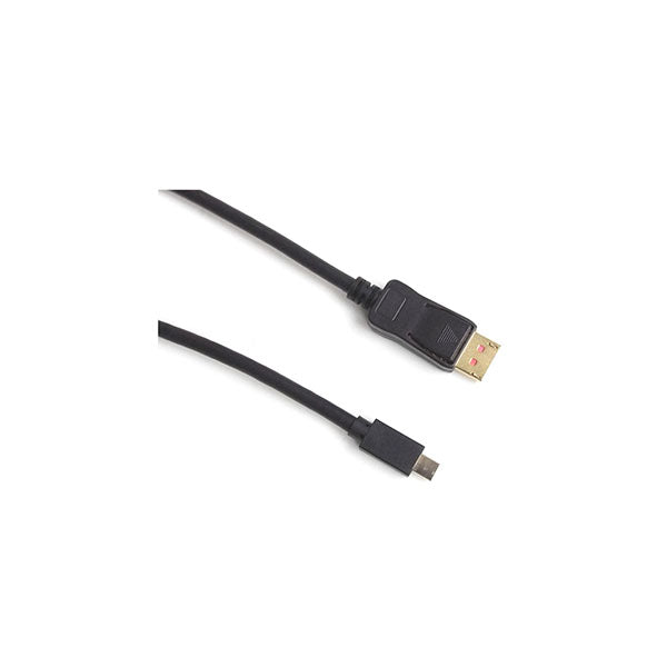 2M Mini Displayport Male To Male Cable Black