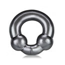 2 Pack Ultraballs Cockring Black And Clear