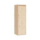 2 Pcs 30 X 30 X 100 Cm Wall Cabinets Solid Pinewood