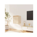 2 Pcs 30 X 30 X 40 Cm Wall Cabinets Solid Wood Pine