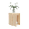 2 Pcs 30 X 30 X 40 Cm Wall Cabinets Solid Wood Pine
