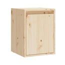 2 Pcs 30 X 30 X 40 Cm Wall Cabinets Solid Wood Pine
