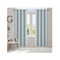 2 Pcs 3 Layers Eyelet Blockout Curtains Room Darkening