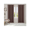 2 Pcs 3 Layers Eyelet Blockout Curtains Room Darkening