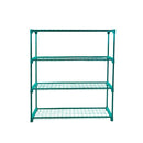 2 Pcs 4 Tier Plant Shelve Garden Storage Stand Rack