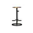 2 Pcs Bar Chairs Solid Reclaimed Wood