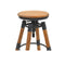 2 Pcs Bar Stools Solid Fir Wood