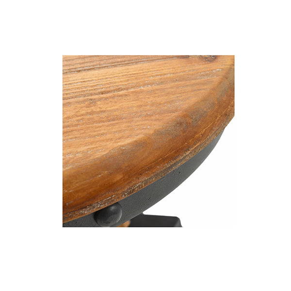 2 Pcs Bar Stools Solid Fir Wood