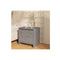 2 Pcs Bedside Cabinets Grey Sonoma Engineered Wood