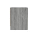 2 Pcs Bedside Cabinets Grey Sonoma Engineered Wood
