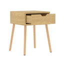 2 Pcs Bedside Cabinets Sonoma Oak 40 X 40 X 56 Cm Chipboard