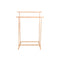2 Pcs Clothes Racks Solid Oak Wood