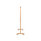 2 Pcs Clothes Racks Solid Oak Wood