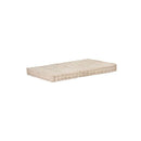 2 Pcs Cotton Pallet Floor Cushions Beige