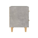 2 Pcs Engineered Wood Bed Cabinet