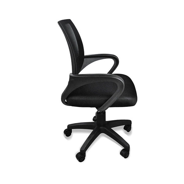 2 Pcs Ergonomic Mesh Computer Desk Midback Task Black Adjustable Chair