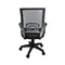 2 Pcs Ergonomic Mesh Computer Desk Midback Task Black Adjustable Chair