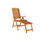 2 Pcs Folding Garden Chairs With Footrests Solid Wood Eucalyptus