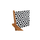 2 Pcs Solid Acacia Wood Garden Chairs