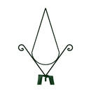 2 Pcs Garden Climbing Plant Racks Dark Green