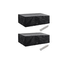 2Pcs Garden Furniture Covers 4 Person Poly Rattan