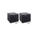 2 Pcs 8 Eyelets Garden Furniture Covers