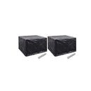 2 Pcs 8 Eyelets Garden Furniture Covers