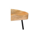2 Pcs Gavin Bar Stools Solid Mango Wood