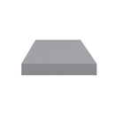 2 Pcs Grey Floating Wall Shelves