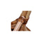 2 Pcs Outdoor Chairs Natural Rattan Brown