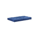 2 Pcs Pallet Floor Cushions Cotton Light Blue