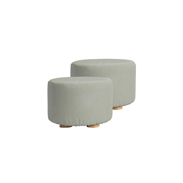 2 Pcs Round Foot Stool