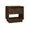 2 Pcs Smoked Oak Bedside Cabinets 45 X 34 X 44 Cm Engineered Wood