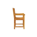 2 Pcs Wood Garden Chairs Solid Acacia