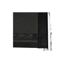 2 Pcs Stackable Garden Chairs Steel And Textilene Black