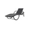 2 Pcs Sun Loungers With Table Poly Rattan