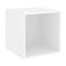2 Pcs Wall Cabinets White 37 X 37 X 37 Cm Chipboard