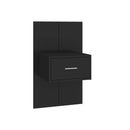 2 Pcs Wall Mounted Bedside Cabinets