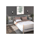 2 Pcs Wall Mounted Bedside Cabinets