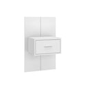 2 Pcs Wall Mounted Bedside Cabinets
