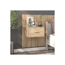 2 Pcs Wall Mounted Bedside Cabinets