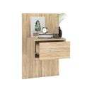 2 Pcs Wall Mounted Bedside Cabinets