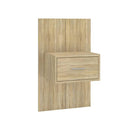 2 Pcs Wall Mounted Bedside Cabinets