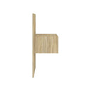 2 Pcs Wall Mounted Bedside Cabinets