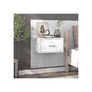 2 Pcs Wall Mounted Bedside Cabinets