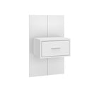 2 Pcs Wall Mounted Bedside Cabinets